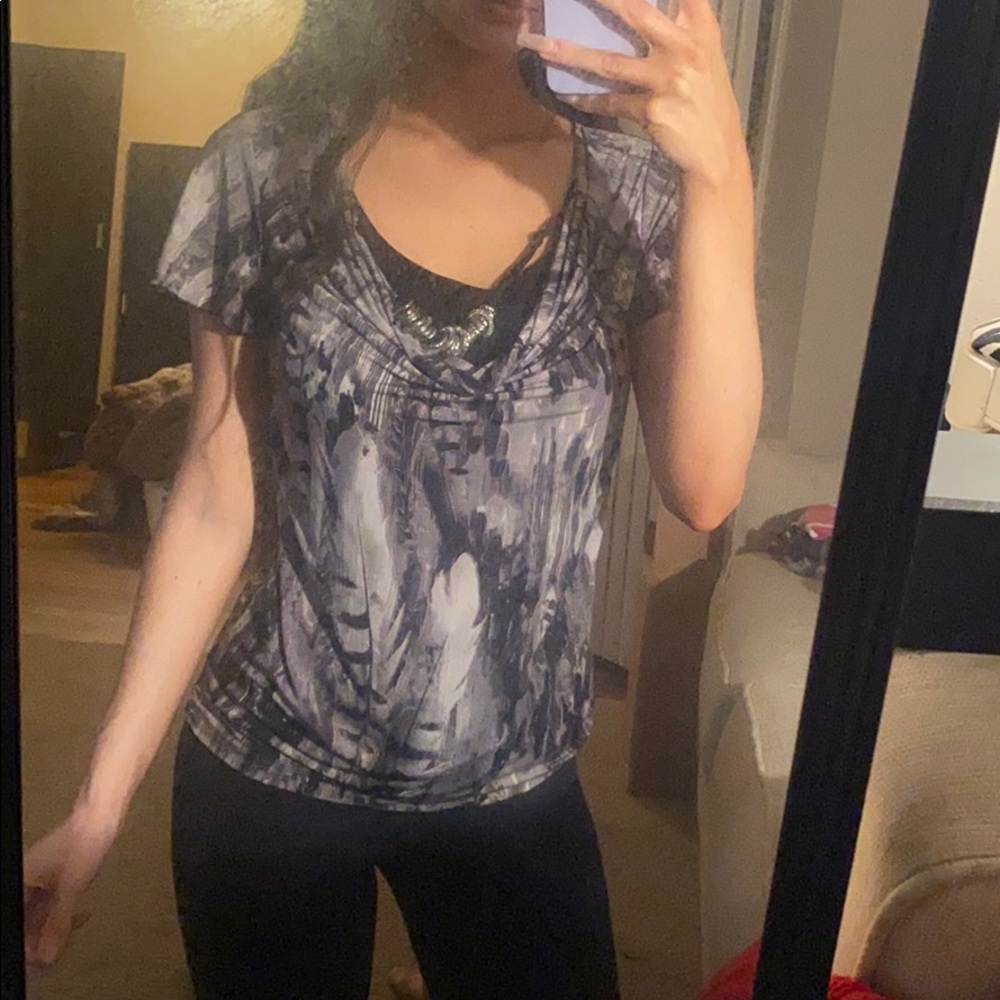 Marble blouse 😍
